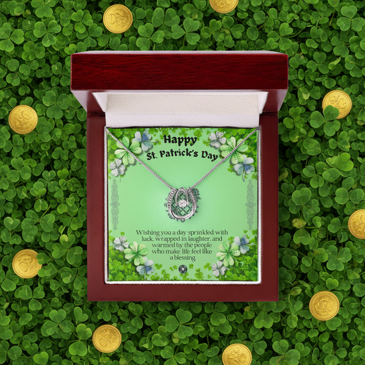 Lucky In Love Necklace: Irish Luck