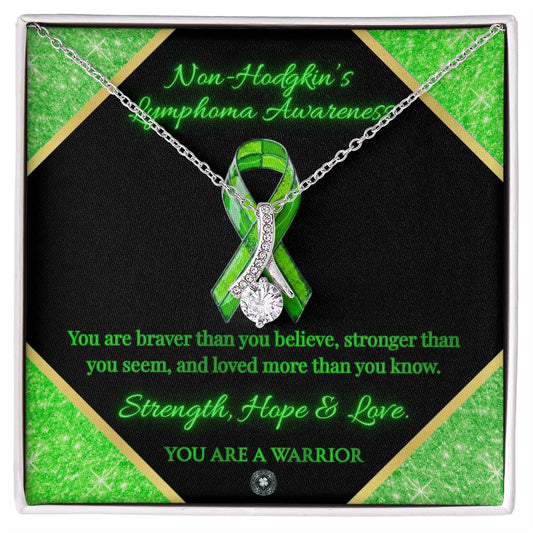 Alluring Beauty Necklace: Non-Hodgkins Lymphoma Awareness