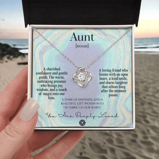 Love Knot Necklace: For Aunt