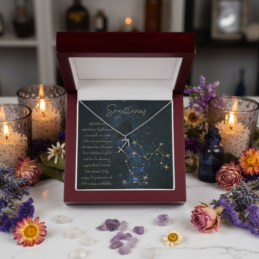 Zodiac Symbol Necklace: Sagittarius