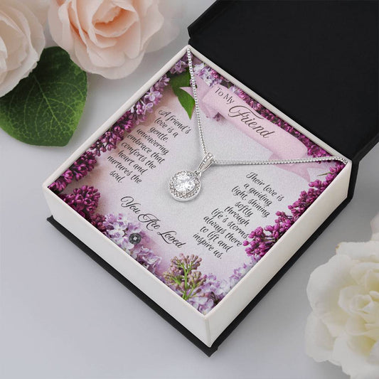 Eternal Hope Necklace: Friend Jewelry Two Tone Box The Sterling Clover & Co.