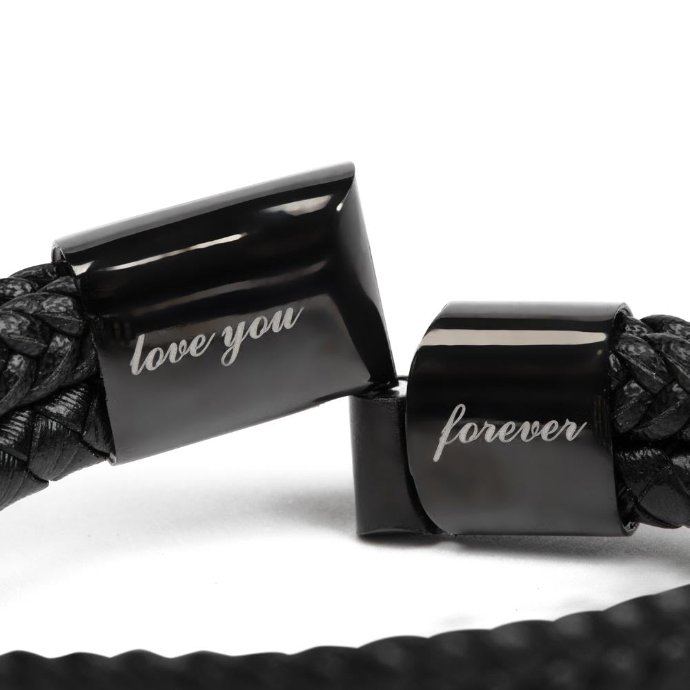 "Love You Forever" Bracelet: Nature Birthday Jewelry Two Tone Box The Sterling Clover & Co.