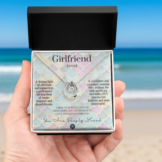 Lucky In Love Necklace: For Girlfriend Jewelry Oasis Two Tone Box The Sterling Clover & Co.