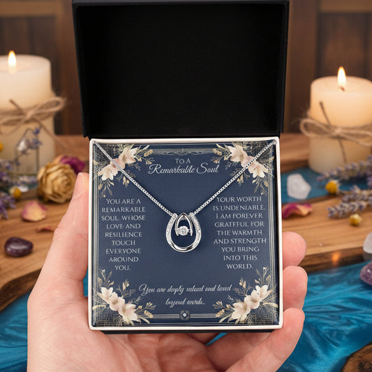 Lucky In Love Necklace: Remarkable Jewelry Two Tone Box The Sterling Clover & Co.